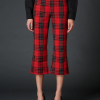 BSB  Checked Crop Pants