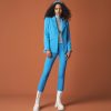 Moutaki Isabella Turquoise Blazer