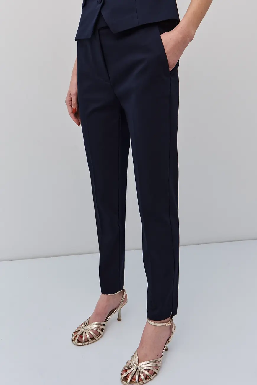 BSB Παντελόνι Cigarette Μπλε Navy (1)